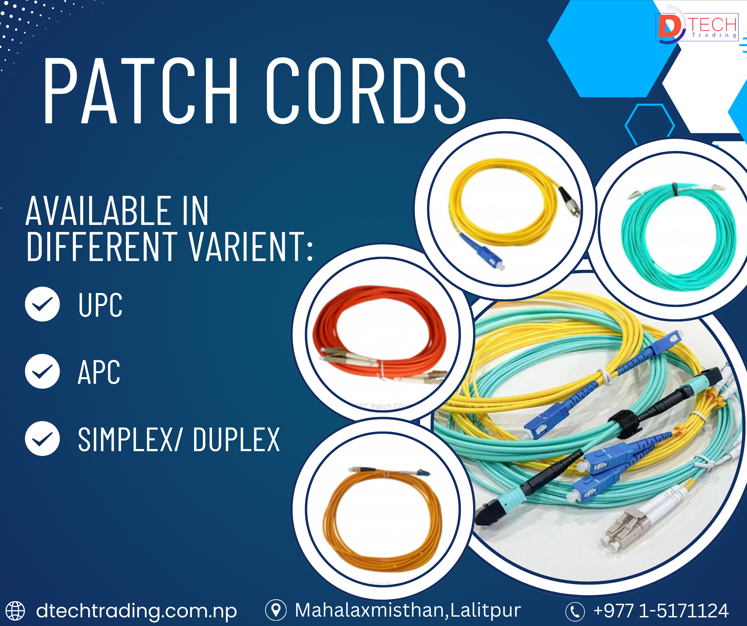 From Standard to Specialized: Exploring the Spectrum of Patch Cord Options